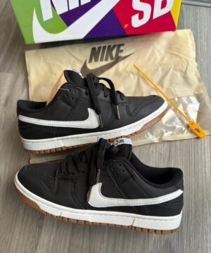 Dunk Low Pro Preto e Branco Atacado 5