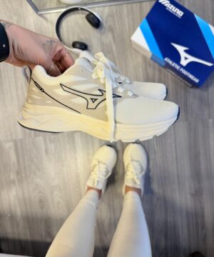 Mizuno Space 3 Off White Marinho Atacado