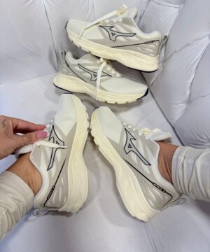 Mizuno Space 3 Off White Marinho 4