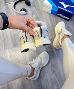 Mizuno Space 3 Off White Marinho 8