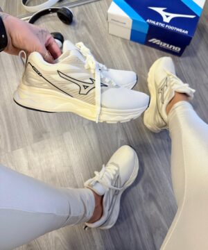 Mizuno Space 3 Off White Marinho 9