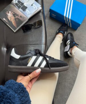 Samba OG Couro Preto Atacado