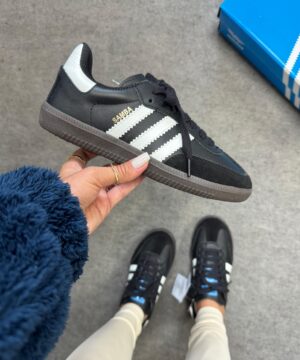 Samba OG Couro Preto Atacado 6