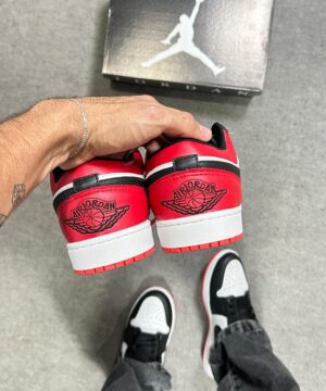 Tenis Air Jordan Low Prime Vermelho e Preto 4