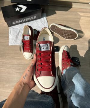 Tenis All Star Prime PU Bordo Atacado 2