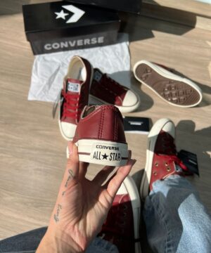 Tenis All Star Prime PU Bordo Atacado 4