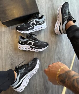 Tenis ON Cloudtilt Preto e Branco 3