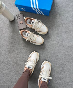 Adizero Drive RC Branco e Marrom Atacado 5