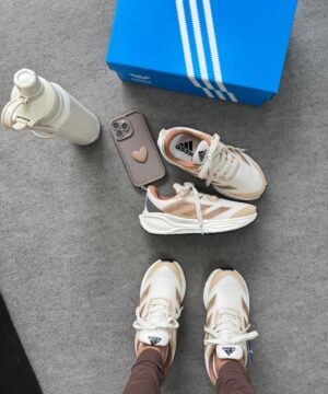 Adizero Drive RC Branco e Marrom Atacado 7