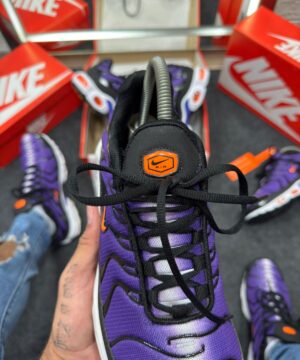 Air Max TN Plus Premium Roxo e Laranja Atacado 3
