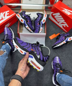 Air Max TN Plus Premium Roxo e Laranja Atacado 4