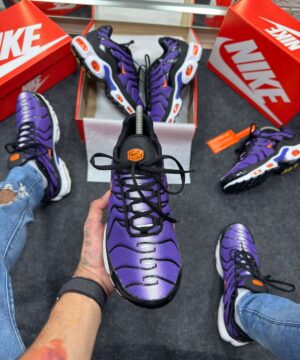 Air Max TN Plus Premium Roxo e Laranja Atacado 5