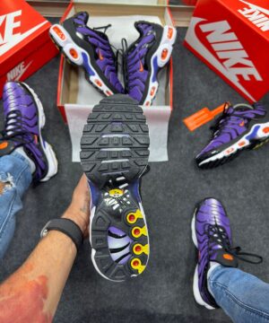 Air Max TN Plus Premium Roxo e Laranja Atacado 6