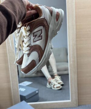 New balance 530 Marrom e Branco Atacado 6