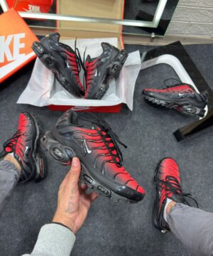 Nike Air Max TN Plus Preto e Vermelho Atacado