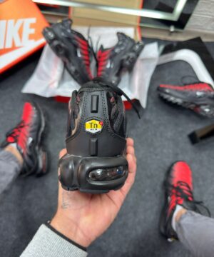Nike Air Max TN Plus Preto e Vermelho Atacado 6