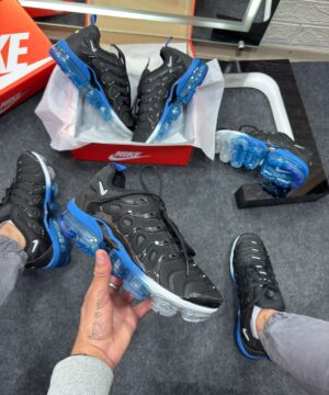 Nike Vapor Max Plus Preto e Azul Atacado