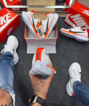 Nike Zoom Kinit Vapor Fly Laranja e Branco Atacado 5