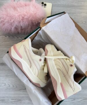 Puma 180 Branco e Rosa 2