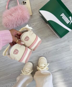 Puma 180 Branco e Rosa 7