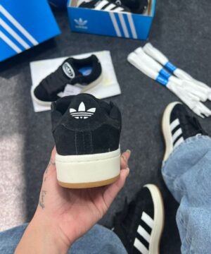 Adidas Campus Premium Branco e Preto Atacado 4