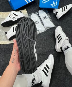 Adidas Ladies Premium Branco e Preto 3