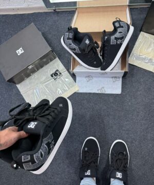 DCSHOES CO USA Preto e Branco Atacado 7