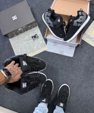 DCSHOES CO USA Preto e Branco Atacado 9