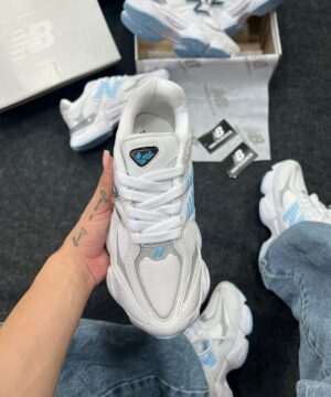 New Balance 9060 Branco e Azul Atacado 2