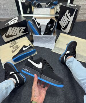 Nike AF1 PRIME Preto e Azul Atacado