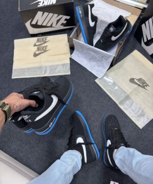 Nike AF1 PRIME Preto e Azul Atacado 5