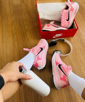 Nike Vomero 18 Rosa e Preto Atacado 3