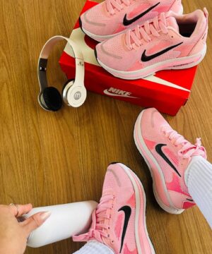Nike Vomero 18 Rosa e Preto Atacado 5