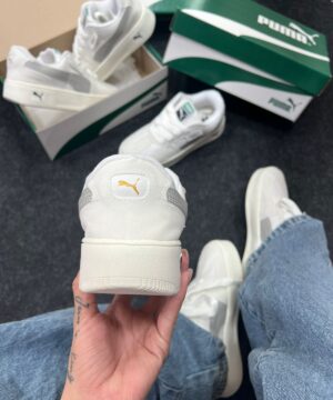 Puma Palermo Branco e Cinza Atacado 2