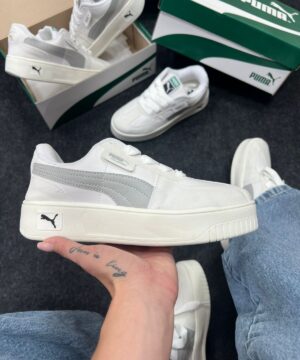 Puma Palermo Branco e Cinza Atacado