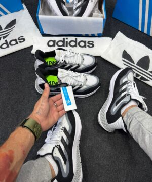 Adidas 4D Premium Branco e Preto Atacado 6