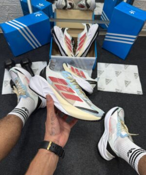 Adidas Adizero Boston 11 Branco Cinza Marrom Atacado