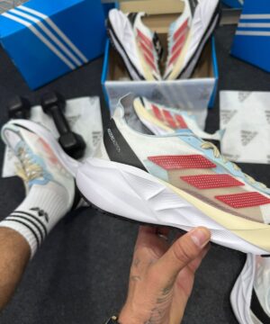 Adidas Adizero Boston 11 Branco Cinza Marrom Atacado 7