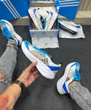 Adidas Adizero Boston 11 Branco e Azul 2