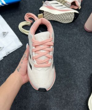 Adidas Adizero Boston 12 Off White Nude Atacado 3