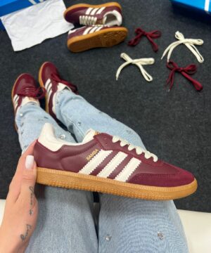 Adidas Samba Bordô Atacado