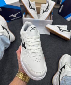 Mizuno Street Wind Branco e Preto 2