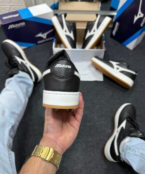 Mizuno Street Wind Preto e Branco Atacado 5