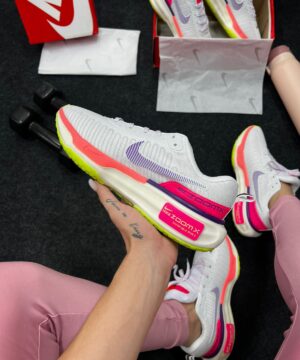 Nike Air Zoom X Invincible Run 3 Branco e Rosa 4 1