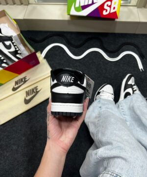 Nike SB Dunk Low Panda Branco e Preto 10
