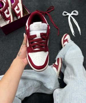 Nike SB Dunk Low Pro Branco e Vermelho 5
