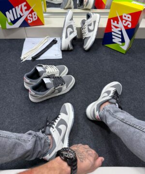 Nike Skateboarding Dunk Low Pro Off White Chumbo 8