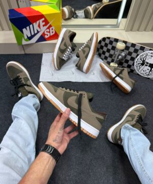 Nike Skateboarding Dunk Low Pro Verde Militar 5