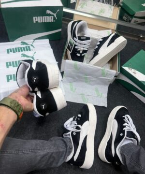 Puma 180 Premium Branco e Preto Atacado 4