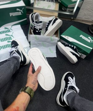 Puma 180 Premium Branco e Preto Atacado 7